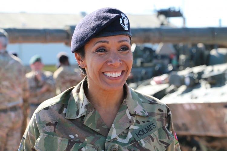 British army veteran and Olympic champion Dame Kelly Holmes comes out