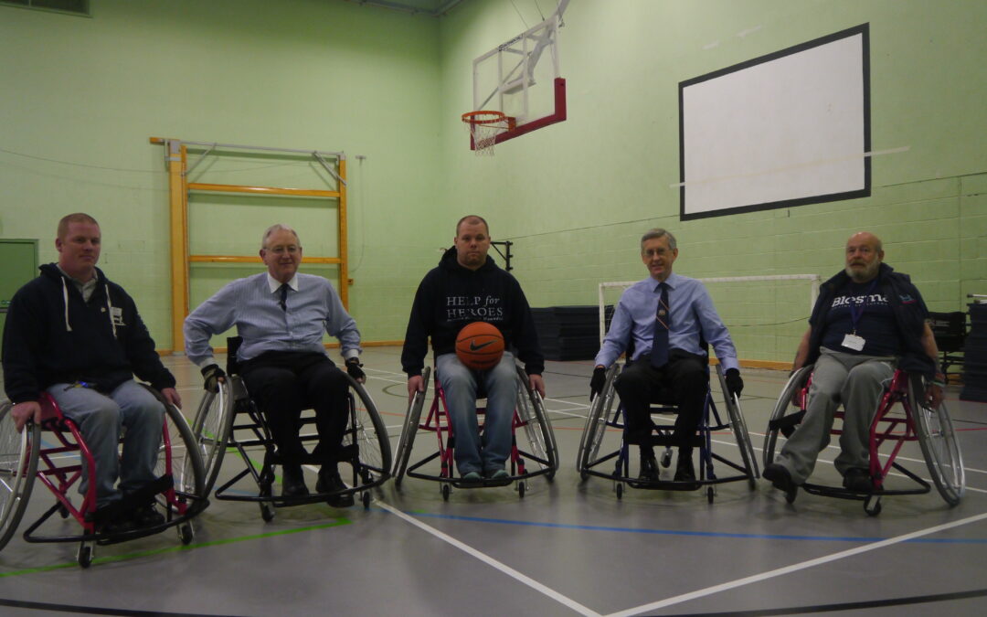 Wheelchair donation to H4H recovery centre helps veterans get back into sport