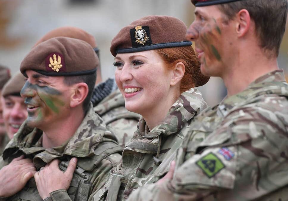 This is how the British Armed Forces celebrated Women’s Day