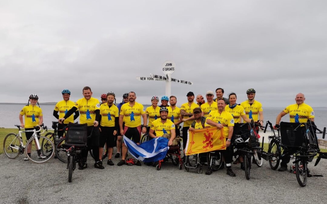 10 amputee veterans cycling to support comrade