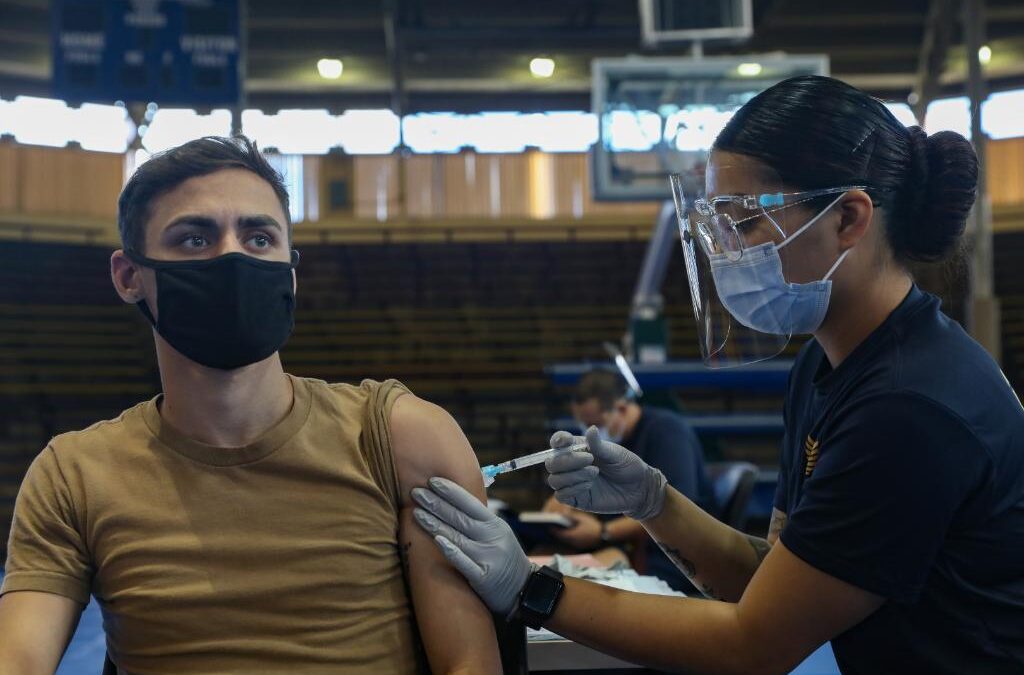 US military leads Covid-19 vaccinations