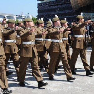 Armed forces support 'means so much'