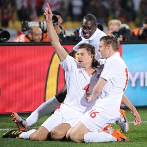 Troops send their support to the England boys