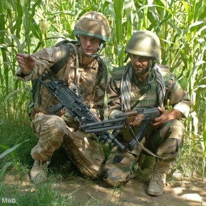 Flag raised for Armed Forces Week