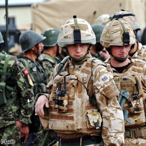 Shropshire residents prepare special treat for soldiers