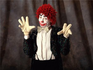 Identity of Northampton clown still a mystery