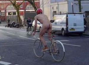 Cyclist removed after becoming aroused during cycle ride