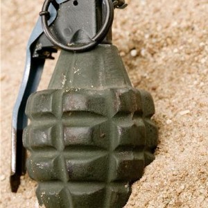 Ex soldier discovers unexploded bomb in garden