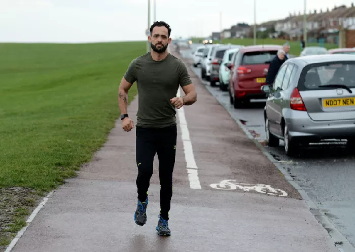 Army vet to run five marathons to help poor children