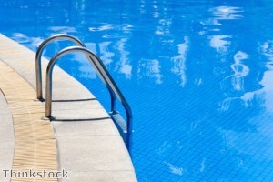 Baby croc found in public swimming pool