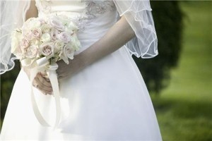 Brides don old wedding dresses for charity