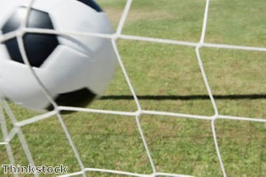 Charity football tie for Help for Heroes