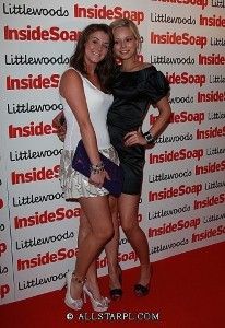 Corrie lesbian lovers strip down to bikinis