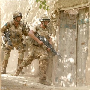 Fundraisers get in touch with their feminine side for brave troops