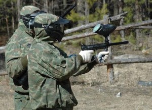 Groom-to-be takes paintball to the groin on stag