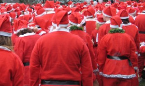 New Milton Santa Fun Run raising money for Pilgrim Bandits