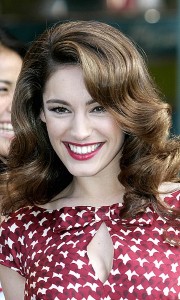 Kelly Brook seen smiling with boyfriend