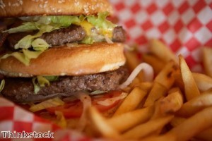 Man suffers heart attack during burger challenge