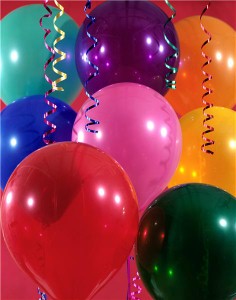 Man floats across four miles of water with helium balloons