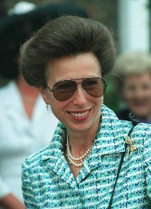 Princess Anne meets soldiers in royal visit