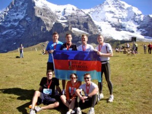 RAF Benson team raise more than £11k for hero soldiers