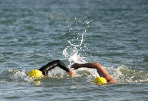 Swimming the Channel for cancer charity