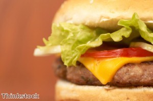 US students send hamburger into space