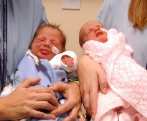 61-year-old woman gives birth to twins